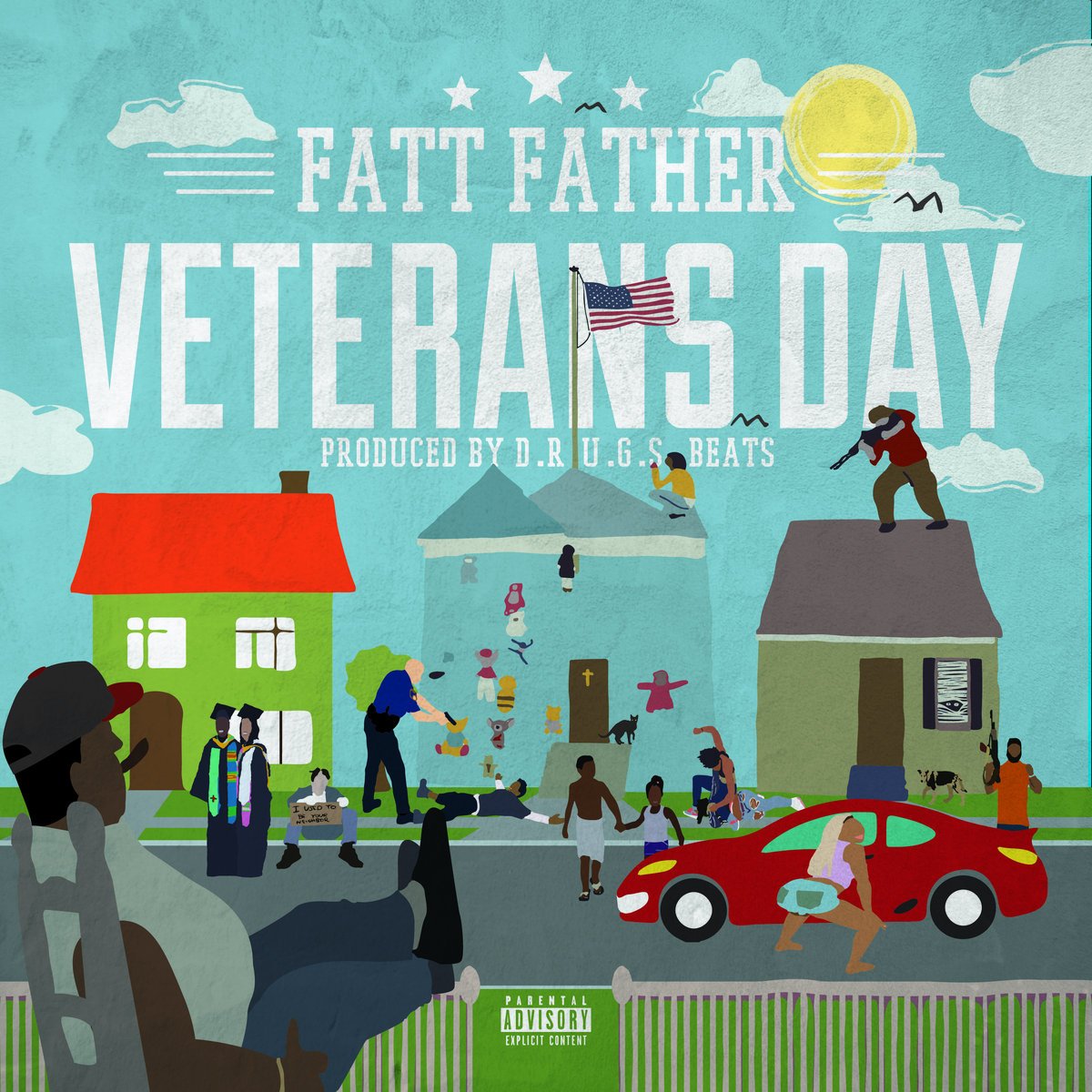 Pochette Veterans Day