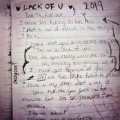 lack of you