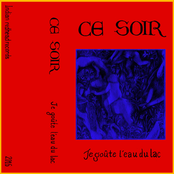 je goûte l'eau du lac