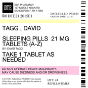 21mg PILL SERIES