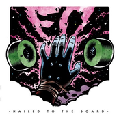 nailed to the board