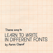 Learn to write in different fonts