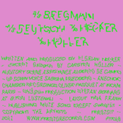 2/8 Bregman 4/8 Deutsch 7/8 Hecker 1/8 Höller