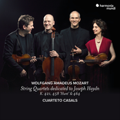 Cuarteto Casals – Mozart: String Quartets dedicated to Joseph Haydn K. 421, 458 'Hunt', 464