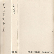 Premières données