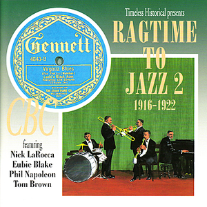Ragtime To Jazz 2 1916 - 1922 by Syncopating Skeeters