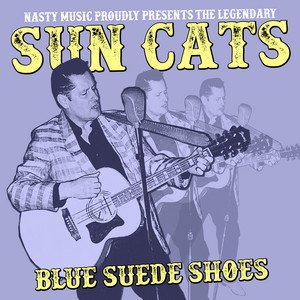 Blue suede shoes