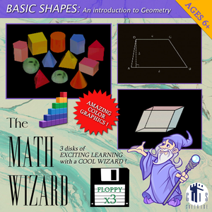 Basic Shapes: An Introduction to Geometry by The Math Wizard