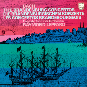 Bach: The Brandenburg Concertos Nos. 4-6 (English Chamber Orchestra and Raymond Leppard) album cover