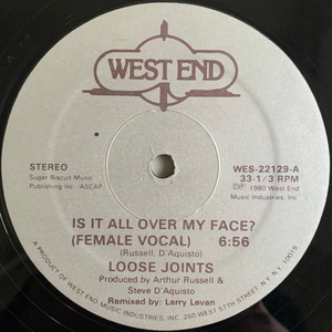 Is It All Over My Face? by Loose Joints