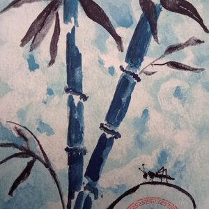 Blue Bamboo