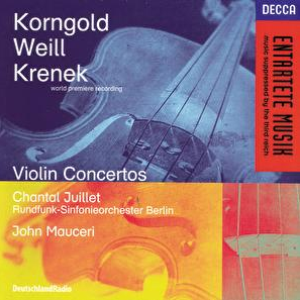 Korngold / Weill / Krenek: Violin Concertos album cover