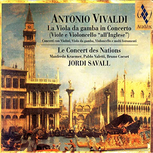 Antonio Vivaldi: La Viola Da Gamba In Concerto album cover