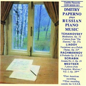 Dmitry Paperno Plays Russian Piano Music