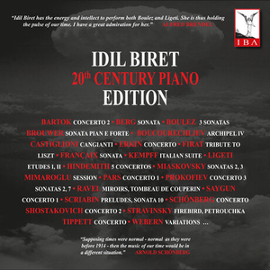 İdil Biret 20th Century Piano Edition album cover
