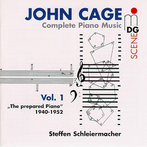 Complete Piano Music, Volume 1: The Prepared Piano 1940-1952 cover
