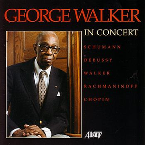 George Walker in Concert album cover