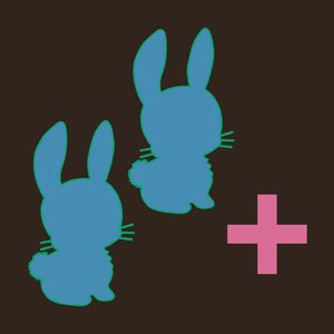 two rabbits one hat