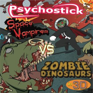 Space Vampires VS Zombie Dinosaurs in 3D