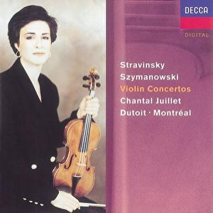 Stravinsky: Violin Concerto//Szymanowski: Violin Concertos Nos. 1 & 2 album cover