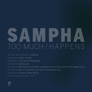 Too Much / Happens album cover