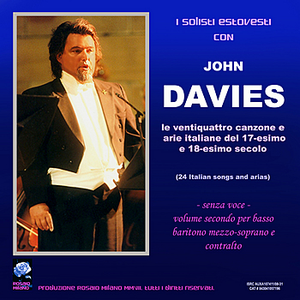 24 Italian Songs and Arias - Backing Tracks - Volume 2 - Low Keys album cover