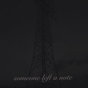 someone left a note