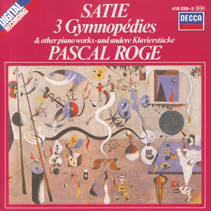 Satie: 3 Gymnopédies; 6 Gnossiennes etc. by Erik Satie