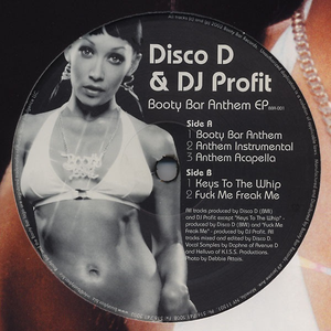 Booty Bar Anthem EP by Disco D