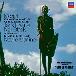 Mozart: Clarinet Concerto / Oboe Concerto album cover
