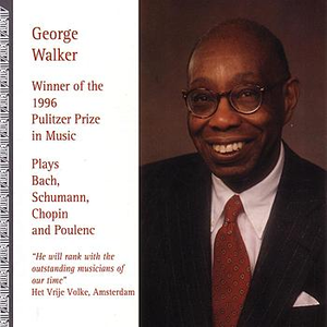 George Walker Plays Bach, Schumann album cover