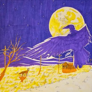 the raven and the wolf