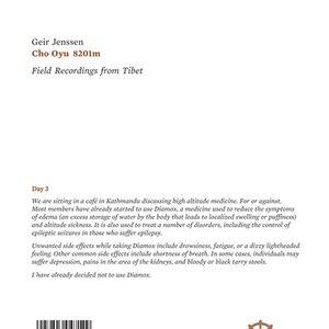 Cho Oyu 8201m - Field Recordings from Tibet