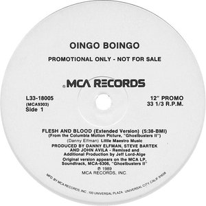 OINGO BOINGO - Flesh And Blood Lyrics - Zortam Music