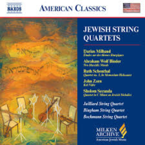 Jewish String Quartets album cover