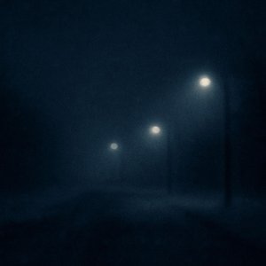 pale streetlights