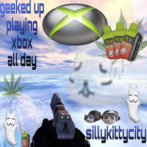 geeked up playing xbox all day