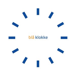 Blå klokke