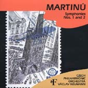 MARTINŮ: Symphonies Nos.1 & 2 (Czech Philharmonic Orchestra) by Václav Neumann