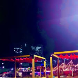 Lighting the bedtime sky