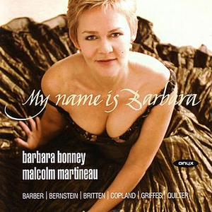 My Name Is Barbara by Barbara Bonney