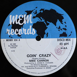Goin' Crazy のアートワーク