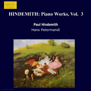 HINDEMITH: Piano Works, Vol.  3 album cover