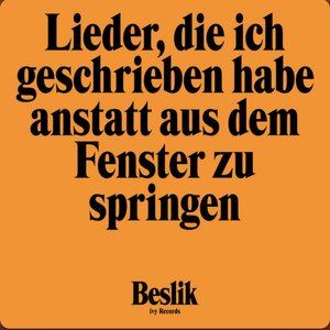 Lieder, die ich geschrieben habe anstatt aus dem Fenster zu springen
