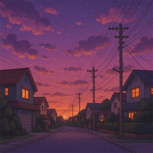 Purple Sunclouds