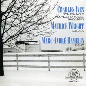 Charles: Ives: "Concord" Sonata/Maurice Wright: Sonata