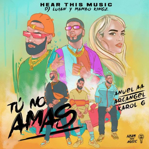 Tú No Amas album cover