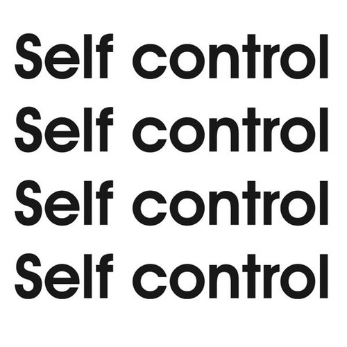 Self Control - Single