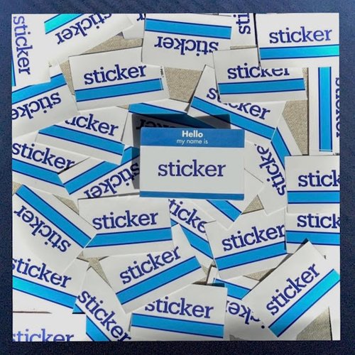 Hello! My Name Is Sticker - EP