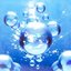bubble-shaped